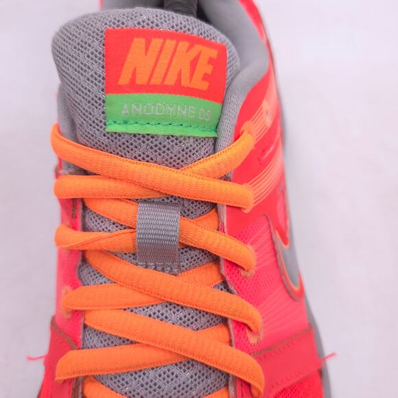 Nike Anodyne DS Athletic Lace Up Running Shoe Womens Size 9 537681-800 Orange - Picture 9 of 10